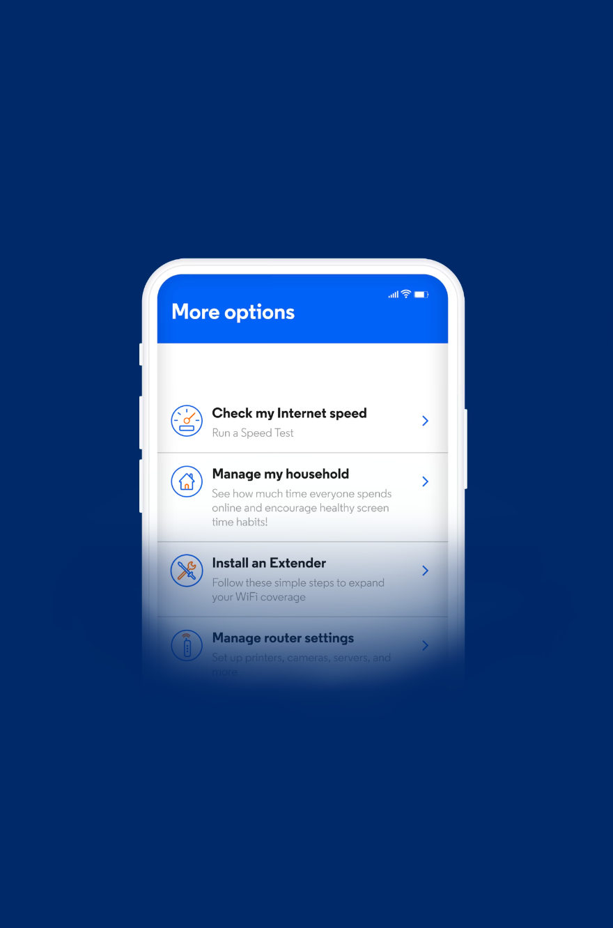 One-stop WiFi control on the My Optimum app