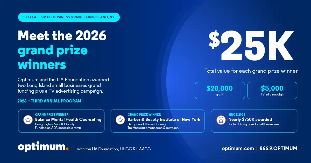 2 Winners of Long Island SMB Grant Awards 2026