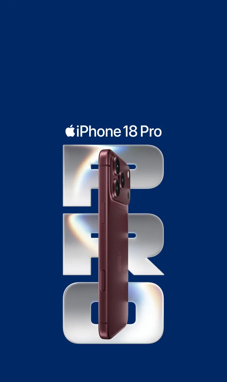 Get iPhone 17e on us with any trade-in and an Unlimited Max plan. Terms apply.