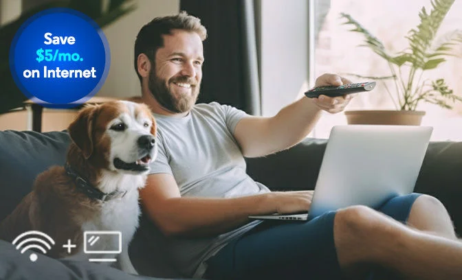 Internet + televisión