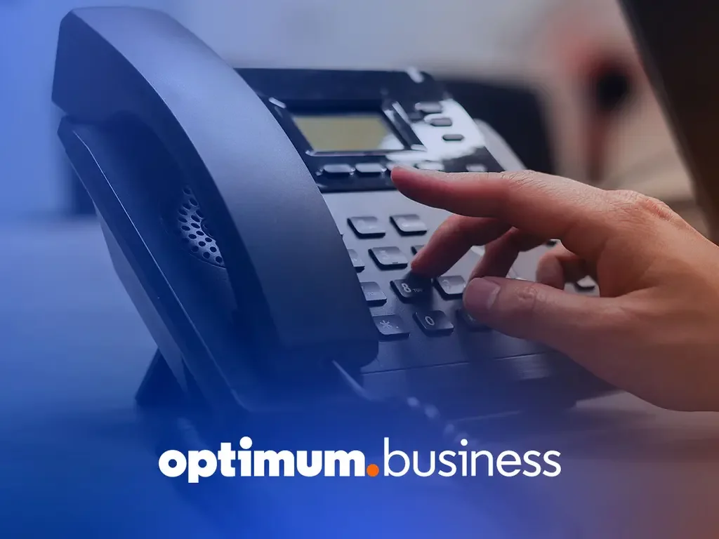 Business Phone using Optimum Business Hosted Voice