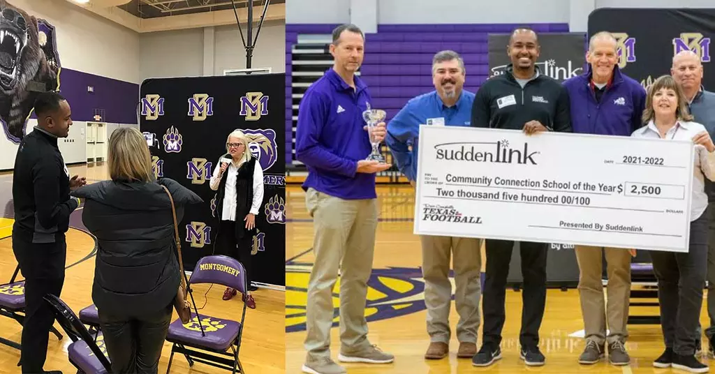 Suddenlink presents Dave Campbell Community Connector award