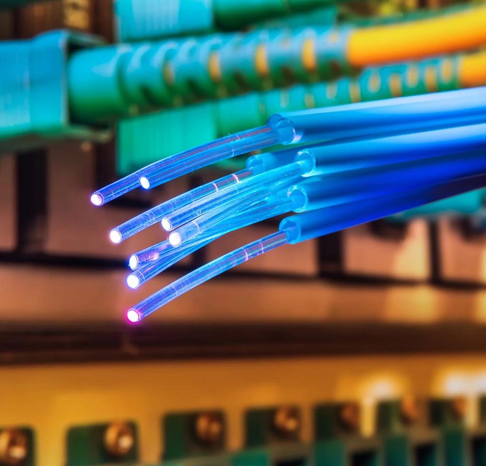 Cables de fibra óptica de Wave