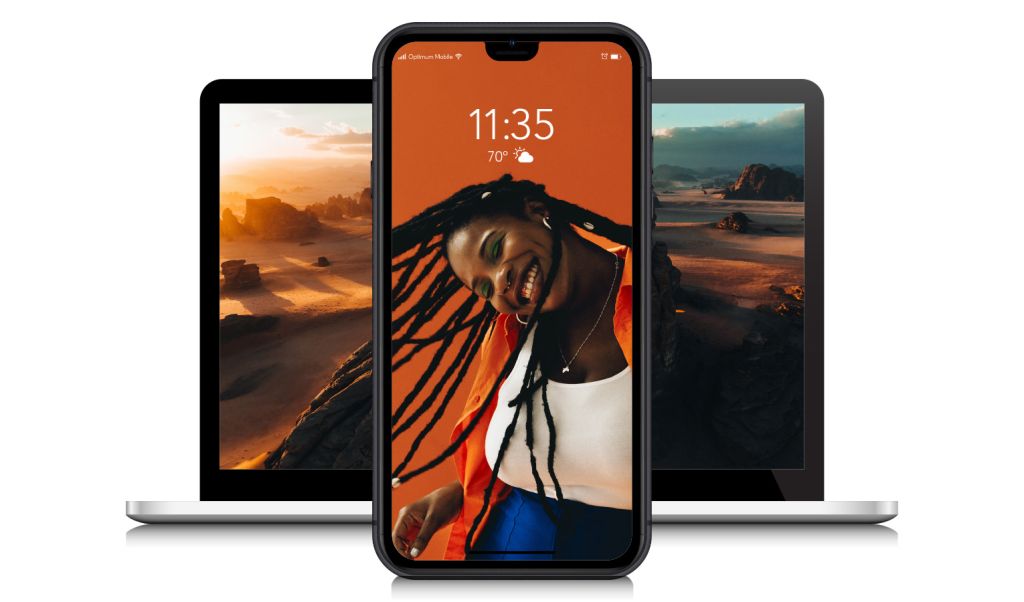 iPhone and Macbook
