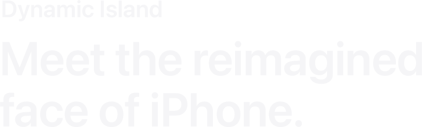 Dynamic Island