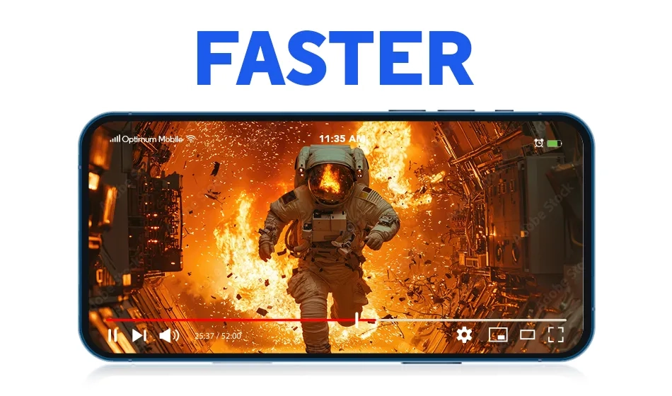 faster