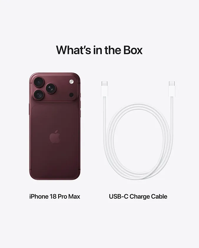 Obtenga este producto en Optimum: iPhone 18 Pro Max.