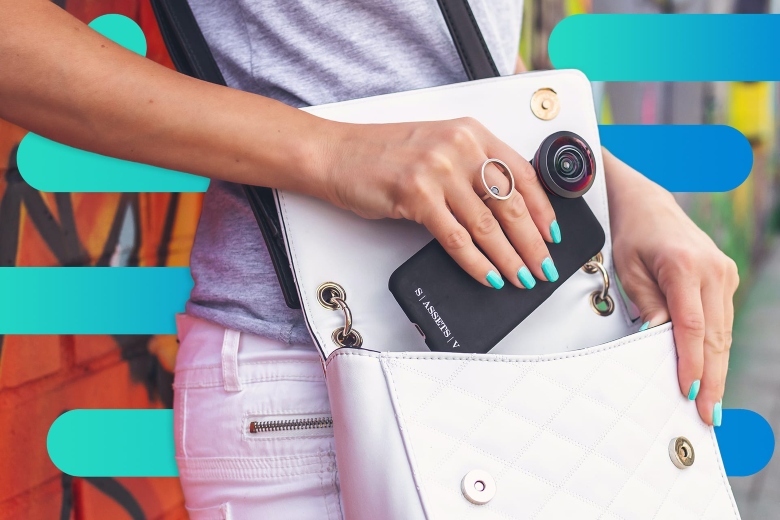 mobile accessories bag