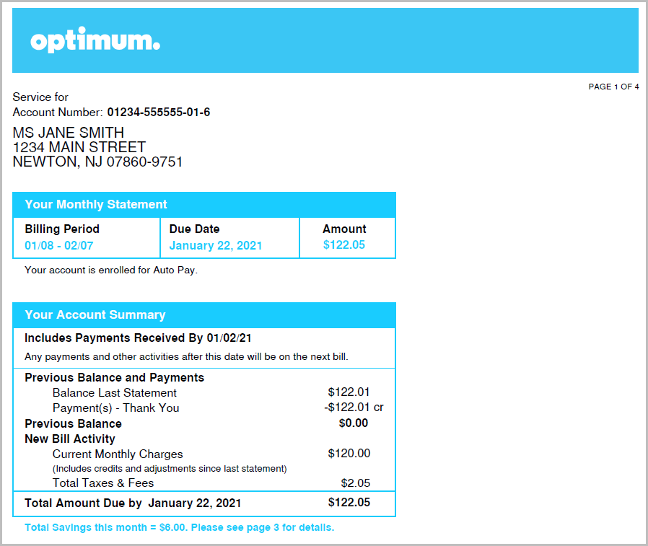 Service Electric Billing System Transition Optimum Business Service Electric Billing System Transition Optimum Business